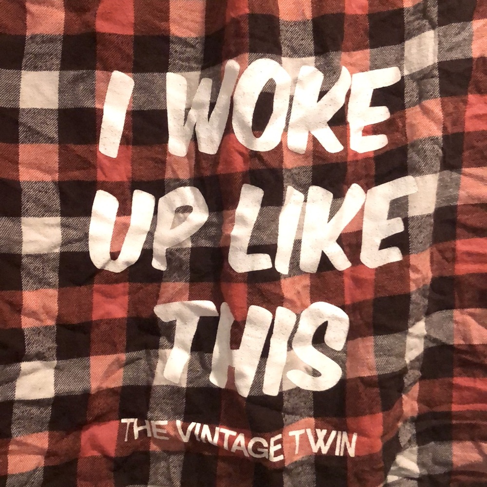 LF Vintage Twin Oversized Flannel size L